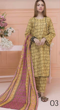 Regalia Ladies 3 Piece Lawn Suit – Unstitched – Summer Collection